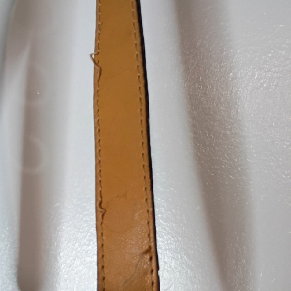 Vintage Gucci Micro GG Brown Tan Bucket Bag Crossbody Strap - Picture 12 of 16